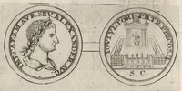 An illustration from Numismata imperatorum romanorum praestantiora a Julio Caesare ad Postumum et tyrannos (1694)