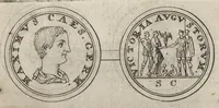 Picture 18 of 26 from Numismata imperatorum romanorum praestantiora a Julio Caesare ad Postumum et tyrannos (1694), leaf 172