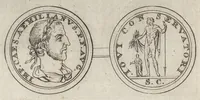 Picture 23 of 26 from Numismata imperatorum romanorum praestantiora a Julio Caesare ad Postumum et tyrannos (1694), leaf 197