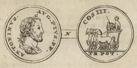 An illustration from Numismata imperatorum romanorum praestantiora a Julio Caesare ad Postumum et tyrannos (1694)