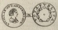 Picture 24 of 58 from Numismata imperatorum romanorum praestantiora a Julio Caesare ad Postumum et tyrannos (1694), leaf 200