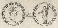 Picture 2 of 58 from Numismata imperatorum romanorum praestantiora a Julio Caesare ad Postumum et tyrannos (1694), leaf 21
