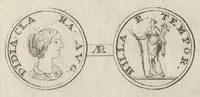 Picture 27 of 58 from Numismata imperatorum romanorum praestantiora a Julio Caesare ad Postumum et tyrannos (1694), leaf 222