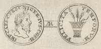 Picture 28 of 58 from Numismata imperatorum romanorum praestantiora a Julio Caesare ad Postumum et tyrannos (1694), leaf 223