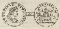 Picture 31 of 58 from Numismata imperatorum romanorum praestantiora a Julio Caesare ad Postumum et tyrannos (1694), leaf 265