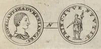 Picture 34 of 58 from Numismata imperatorum romanorum praestantiora a Julio Caesare ad Postumum et tyrannos (1694), leaf 296