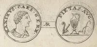 Picture 41 of 58 from Numismata imperatorum romanorum praestantiora a Julio Caesare ad Postumum et tyrannos (1694), leaf 321