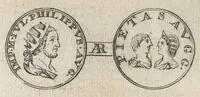 Picture 46 of 58 from Numismata imperatorum romanorum praestantiora a Julio Caesare ad Postumum et tyrannos (1694), leaf 339