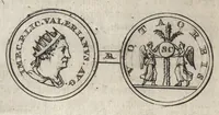An illustration from Numismata imperatorum romanorum praestantiora a Julio Caesare ad Postumum et tyrannos (1694)