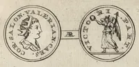 Picture 56 of 58 from Numismata imperatorum romanorum praestantiora a Julio Caesare ad Postumum et tyrannos (1694), leaf 404
