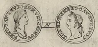 Picture 9 of 58 from Numismata imperatorum romanorum praestantiora a Julio Caesare ad Postumum et tyrannos (1694), leaf 66