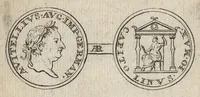 Picture 14 of 58 from Numismata imperatorum romanorum praestantiora a Julio Caesare ad Postumum et tyrannos (1694), leaf 98