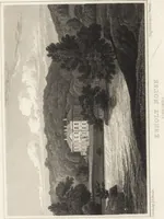 An illustration from Views of the seats of noblemen and gentlemen, in England, Wales, Scotland, and Ireland (1820)
