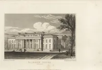 An illustration from Views of the seats of noblemen and gentlemen, in England, Wales, Scotland, and Ireland (1820)