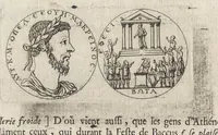 Picture 8 of 14 from Les Cesars de l'empereur Julien : traduits du grec, avec des remarques & des preuves illustrées par les médailles, & autres anciens monumens (1683), leaf 391