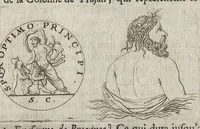 Picture 11 of 14 from Les Cesars de l'empereur Julien : traduits du grec, avec des remarques & des preuves illustrées par les médailles, & autres anciens monumens (1683), leaf 484