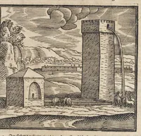 An illustration from Türckischer Estaats- und Krieges- Bericht, oder, Eine kurtze und gründliche Beschreibung des türckischen Käysers, Grosz- und anderer Veziers, Militz, Land und Leuten, Gewonheiten, Krieges- und Lebens-Arth, Gewehr, Kleydung, and was davon ferner zu berichten nötig (1683)
