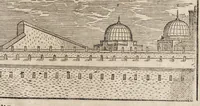 An illustration from Türckischer Estaats- und Krieges- Bericht, oder, Eine kurtze und gründliche Beschreibung des türckischen Käysers, Grosz- und anderer Veziers, Militz, Land und Leuten, Gewonheiten, Krieges- und Lebens-Arth, Gewehr, Kleydung, and was davon ferner zu berichten nötig (1683)