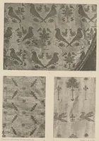 An illustration from Künstlerische entwicklung der weberei und stickerei innerhalb des europäischen kulturkreises von der spätantiken zeit bis zum beginne des XIX. jahrhundertes : mit ausschluss der volkskunst (1904)