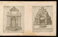 An illustration from Raccolta delle principali fontane dell'inclitta città di Roma (1647)
