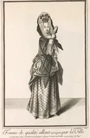 Picture 9 of 13 from Costumes français du 17e siècle (1688), leaf 38