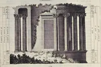An illustration from Les édifices antiques de Rome (1682)
