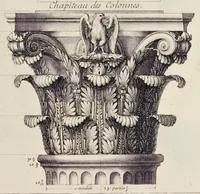 An illustration from Les édifices antiques de Rome (1682)