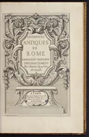 Picture 1 of 58 from Les édifices antiques de Rome (1682), leaf 8