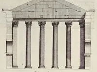 An illustration from Les édifices antiques de Rome (1682)