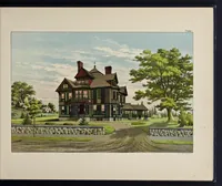 An illustration from Exterior decoration : a treatise on the artistic use of colors in the ornamentation of buildings and a series of designs, illustrating the effects of different combinations of colors in connection with various styles of architecture (1885)