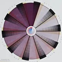 An illustration from La reproduction des couleurs par la superposition des trois couleurs simples (1896)