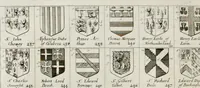 An illustration from The institution, laws & ceremonies of the most noble Order of the Garter : work furnished with variety of matter, relating to honor and noblesse (1672)