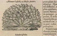 Picture 16 of 29 from Athanasii Kircheri e Soc. Jesu Mundus subterraneus : in XII libros digestus; quo divinum subterrestris mundi opificium, mira ergasteriorum naturae in eo distributio, verbo Pantamorphon [Greek work romanized] Protei regnum, universae denique naturae majestas & divitiae summa rerum varietate exponuntur, abditorum effectuum causae acri indagine inquisitae demonstrantur, cognitae per artis & naturae conjugium ad humanae vitae necessarium usum vario experimentorum apparatu, necnon novo modo & ratione applicantur (1678), leaf 484