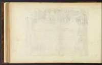 An illustration from Splendore dell'antica e moderna Roma : nel qvale si rappresentano tutti i principali tempii, teatri, anfiteatri, cerchi, naumachie, archi trionfali, obelischi, palagii, terme, curie, basiliche, fatti delli ré, consoli, dittatori, & imperadori romani : dignità ciuili, e militari, ordine de' trionfi, nomi di tutti i trionfanti, sacrificio militare; colonna Traiana, colonna Antonina, colonna milliaria, colonna rostrata, & colonna bellica; con li più segnalati giardini de gli antichi, e moderni Romani & altre cose notabili, con fatti, & imprese di quelli, da'quali sono stati eretti, e dedicati. : et in questa vltima impressione abbellito di molti disegni antichi, e moderni; & aggiuntoui le descrittioni delle figure cauate dall'antichi medaglie de gl'imperadori, in quatto linguagi latino, italiano, tedesco, e francese, per vtilità commune (1641)