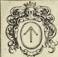 Picture 149 of 168 from Splendore dell'antica e moderna Roma : nel qvale si rappresentano tutti i principali tempii, teatri, anfiteatri, cerchi, naumachie, archi trionfali, obelischi, palagii, terme, curie, basiliche, fatti delli ré, consoli, dittatori, & imperadori romani : dignità ciuili, e militari, ordine de' trionfi, nomi di tutti i trionfanti, sacrificio militare; colonna Traiana, colonna Antonina, colonna milliaria, colonna rostrata, & colonna bellica; con li più segnalati giardini de gli antichi, e moderni Romani & altre cose notabili, con fatti, & imprese di quelli, da'quali sono stati eretti, e dedicati. : et in questa vltima impressione abbellito di molti disegni antichi, e moderni; & aggiuntoui le descrittioni delle figure cauate dall'antichi medaglie de gl'imperadori, in quatto linguagi latino, italiano, tedesco, e francese, per vtilità commune (1641), leaf 330