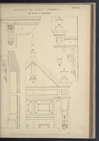 Picture 12 of 79 from Rural architecture : a series of designs, for ornamental cottages and villas, exemplified in plans, elevations, sections, and details, with descriptions (1856), leaf 136