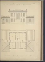 Picture 14 of 79 from Rural architecture : a series of designs, for ornamental cottages and villas, exemplified in plans, elevations, sections, and details, with descriptions (1856), leaf 140
