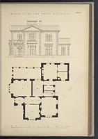 An illustration from Rural architecture : a series of designs, for ornamental cottages and villas, exemplified in plans, elevations, sections, and details, with descriptions (1856)