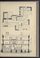 An illustration from Rural architecture : a series of designs, for ornamental cottages and villas, exemplified in plans, elevations, sections, and details, with descriptions (1856)
