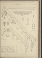 An illustration from Rural architecture : a series of designs, for ornamental cottages and villas, exemplified in plans, elevations, sections, and details, with descriptions (1856)