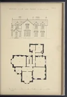 Picture 49 of 79 from Rural architecture : a series of designs, for ornamental cottages and villas, exemplified in plans, elevations, sections, and details, with descriptions (1856), leaf 214