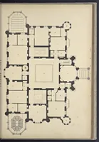 An illustration from Rural architecture : a series of designs, for ornamental cottages and villas, exemplified in plans, elevations, sections, and details, with descriptions (1856)