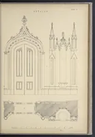 An illustration from Rural architecture : a series of designs, for ornamental cottages and villas, exemplified in plans, elevations, sections, and details, with descriptions (1856)