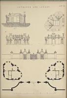 Picture 57 of 79 from Rural architecture : a series of designs, for ornamental cottages and villas, exemplified in plans, elevations, sections, and details, with descriptions (1856), leaf 234