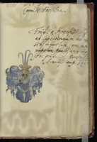 An illustration from [Autograph album of Johann Joachim Prack von Asch] (1587)