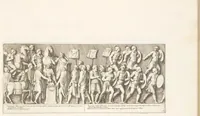 Picture 31 of 36 from Colvmna Antoniniana Marci Avrelii Antonini Avgvsti : rebvs gestis insignis germanis simvl, et sarmatis, gemino bello devictis ex s. c. Romae in Antonini foro, ad viã Flaminiã, erecta (1672), leaf 108