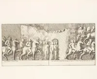 Picture 6 of 36 from Colvmna Antoniniana Marci Avrelii Antonini Avgvsti : rebvs gestis insignis germanis simvl, et sarmatis, gemino bello devictis ex s. c. Romae in Antonini foro, ad viã Flaminiã, erecta (1672), leaf 24