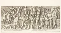 Picture 12 of 36 from Colvmna Antoniniana Marci Avrelii Antonini Avgvsti : rebvs gestis insignis germanis simvl, et sarmatis, gemino bello devictis ex s. c. Romae in Antonini foro, ad viã Flaminiã, erecta (1672), leaf 44
