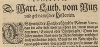 An illustration from Fest-Chronica : darinen viel ausserlesene, denckwirdige Historien oder Geschicht, die sich auff die Feyer vnd Sontage zugetragen in der Erklerung der darauff geordenten Euangelien nach Gelegenheit nützlich einzuführen : dessgleichen mancherley schöne Exempel wie Gott den rechten Gebrauch solcher Heiligtage belohnet vnd den Missbrauch gestrafft (1591)