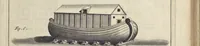 An illustration from De nederlandsche scheeps-bouw-konst open gestelt : vertoonende naar wat regel, of evenredenheyd, in Nederland meest alle scheepen werden gebouwd : mitsgaders masten, zeylen, ankers, en touwen, enz. daar aan gepast : soo suit de schriften van ouder, als jonger bouw-meesters, als ook by eygen ondervindinge, tot nut van alle jonge bouw-meesters en knechten, als ook uitreeders en liefhebbers van scheepen (1697)